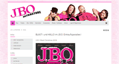 Desktop Screenshot of jbo-shop.com